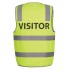 JB's Hi Vis (D+N) Safety Vest Print Visitor