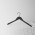 Black Logo Hanger - Black