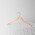 Wooden Logo Hanger - Wood