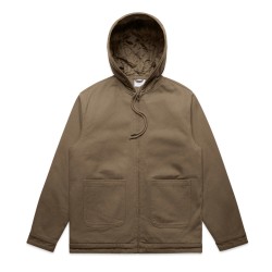 CANVAS HOODED JACKET 