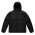 HOODED PUFFER JACKET  - Black