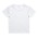 ORGANIC RIB TEE  - White