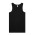 ORGANIC RIB SINGLET  - Black