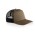 STOCK CONTRAST TRUCKER  - WALNUT/BLACK