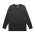 WOS HEAVY FADED LS TEE  - FADED BLACK