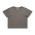 WOS HEAVY FADED CROP TEE  - FADED GREY