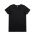 WOS MAPLE SCOOP TEE  - Black