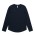 WOS MAPLE CURVE LS TEE  - Navy