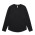 WOS MAPLE CURVE LS TEE  - Black