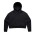 WOS RELAX CROP HOOD  - Black