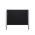 CANVAS HALF APRON  - Black