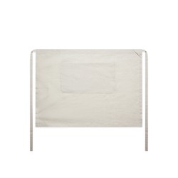 LINEN HALF APRON 