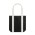 CARRIE 2-TONE TOTE  - Black/Cream