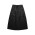 LINEN SKIRT  - Black