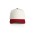 FRAME TWO-TONE CAP  - NATURAL/CARDINAL