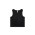 WOS ACTIVE CROP TANK  - Black