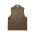 WOS CANVAS HEAVY VEST  - WALNUT