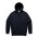 STENCIL ZIP HOOD  - Navy
