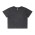 WOS STONE WASH HEAVY CROP  - BLACK STONE