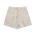WOS LINEN SHORTS  - Natural