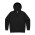WOS STENCIL HOOD  - Black