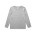 YOUTH STAPLE LS TEE  - Grey Marle