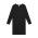 MIKA ORGANIC LS DRESS  - Black
