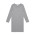MIKA ORGANIC LS DRESS  - Grey Marle