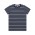 MAPLE STRIPE TEE  - Navy/White