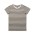 MAPLE STRIPE TEE  - NATURAL/WALNUT