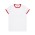 WOS RINGER TEE  - White/Red