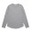 WOS CURVE LS TEE  - Grey Marle