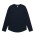 WOS CURVE LS TEE  - Navy