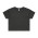 CROP TEE  - COAL
