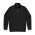 HALF ZIP CREW  - Black