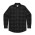 CHECK SHIRT  - COAL/BLACK