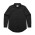 WOS POPLIN SHIRT  - Black