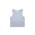 ORGANIC RIB CROP TANK  - Powder