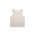 ORGANIC RIB CROP TANK  - Bone