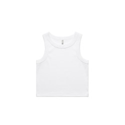 ORGANIC RIB CROP TANK 