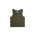 ORGANIC RIB CROP TANK  - Army