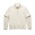 WOS HALF ZIP CREW  - ECRU