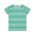 MAPLE STRIPE TEE  - White/Green