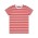 MAPLE STRIPE TEE  - White/Red