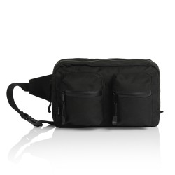 RECYCLED DOUBLE WAIST BAG 