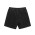CORD SHORTS  - Black
