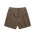 CORD SHORTS  - WALNUT