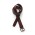 BRAIDED LEATHER BELT  - Brown