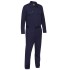 Coverall with Waist Zip Opening