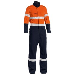 TenCate Tecasafe® Plus Taped Two Tone Hi Vis Lightweight Coverall
